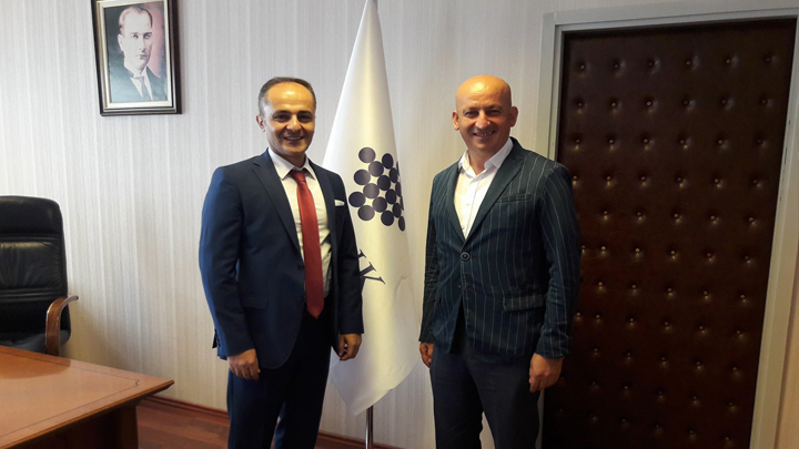İLBANK Ankara Bölge Müdürü Sayın Erdinç KAPUSUZ'a ziyaretimiz